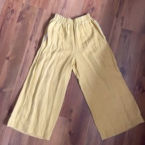 Nicole Purdy Linen Wide Leg Pants